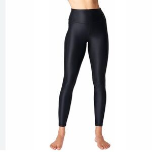 Sweaty Betty Shine-Medium-Black 7/8 Leggings Yoga